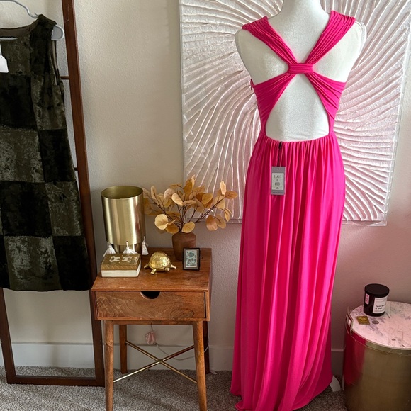 Coast London Pink Formal Maxi Dress - Picture 13 of 16
